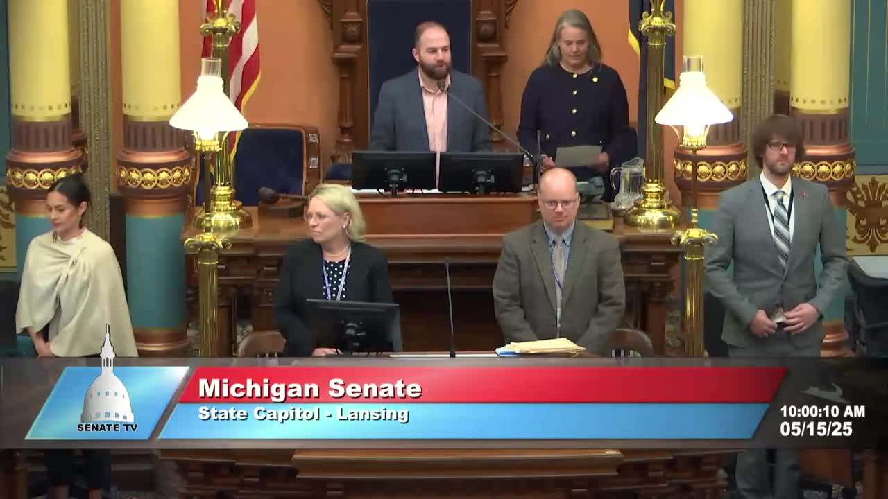 Senator Suisheng delivers invocation emphasizing compassion and environmental stewardship