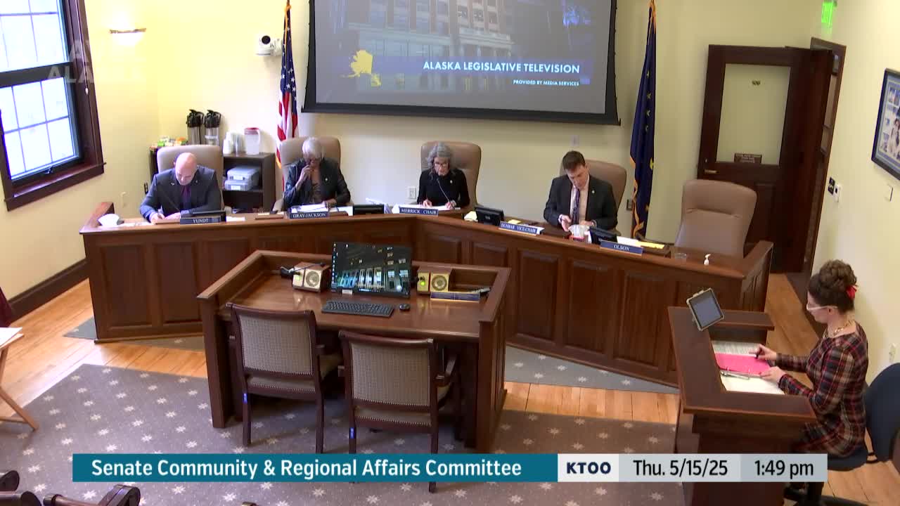 Representative Mina presents House Bill 26 to improve Alaska's public transit access