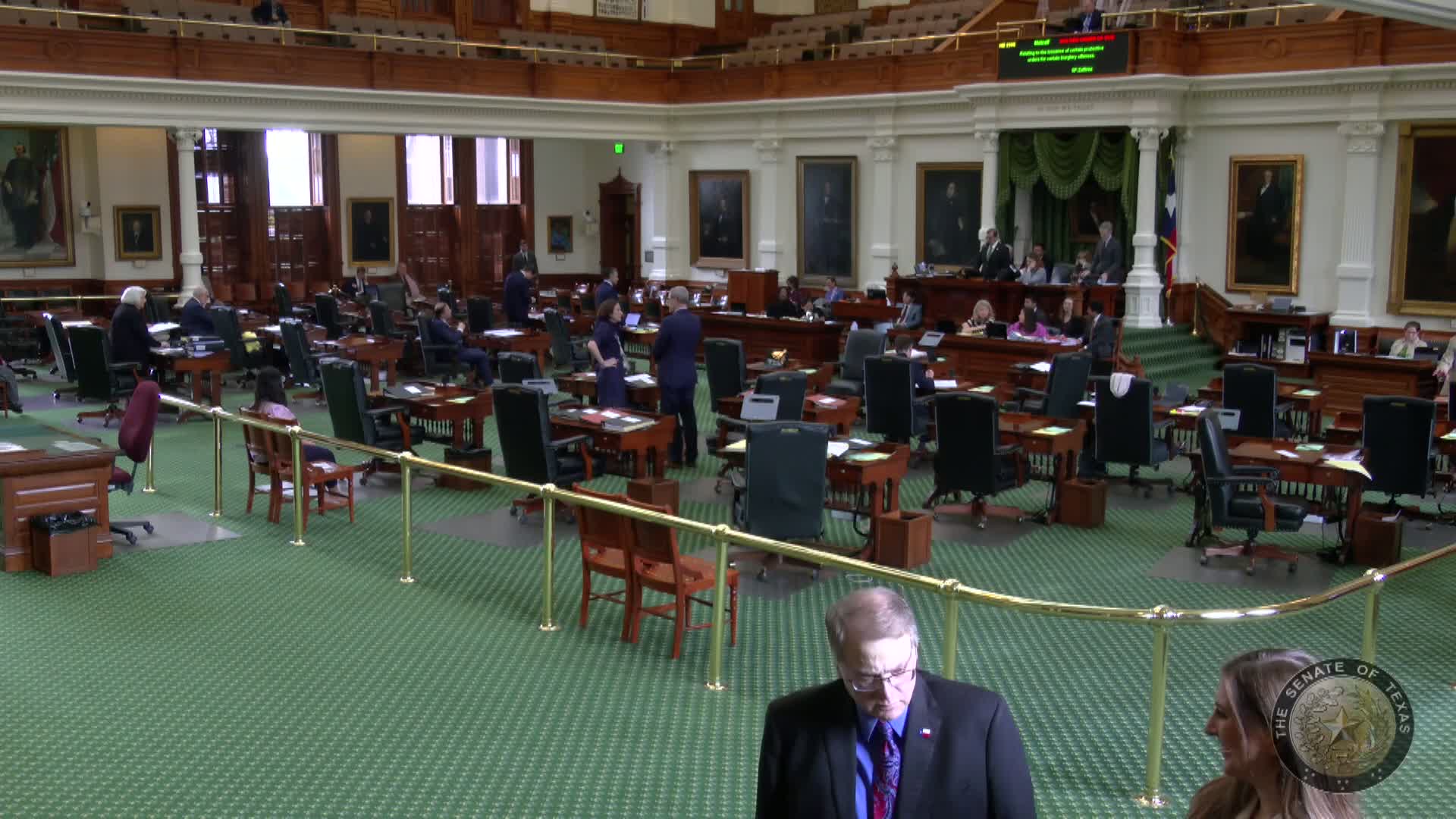Senator Zaffirini advances protective order bills for burglary victims in Texas Senate