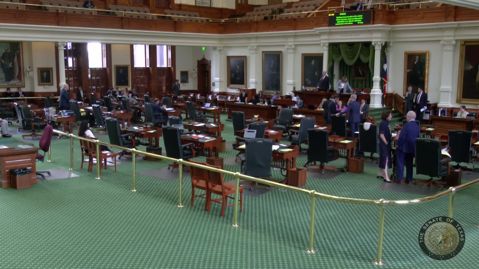 Senator Nichols champions House Bill 14 65 for invasive visual recording penalties