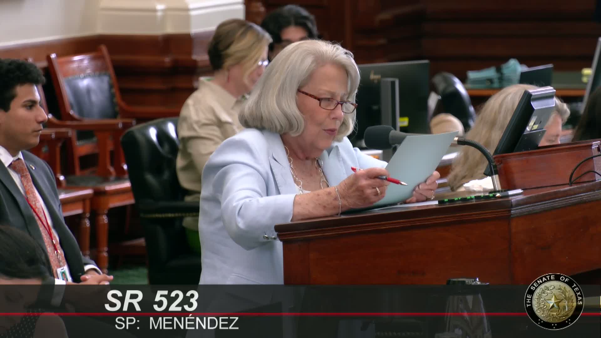 Senator Menendez honors San Antonio neighborhood leaders at Capitol on District 26 Day