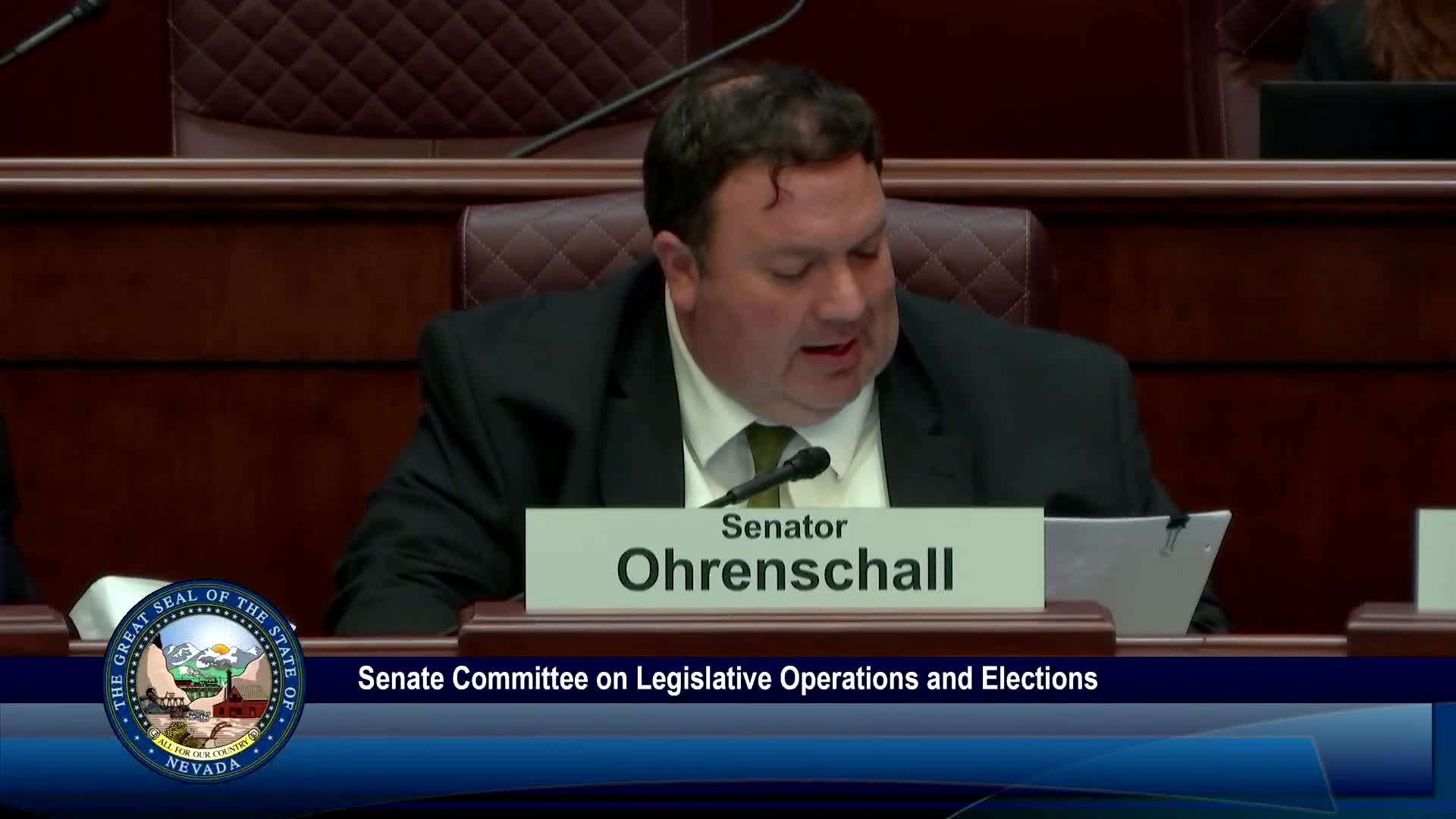 Senate committee advances constitutional amendment to create independent pay commission for Nevada legislators