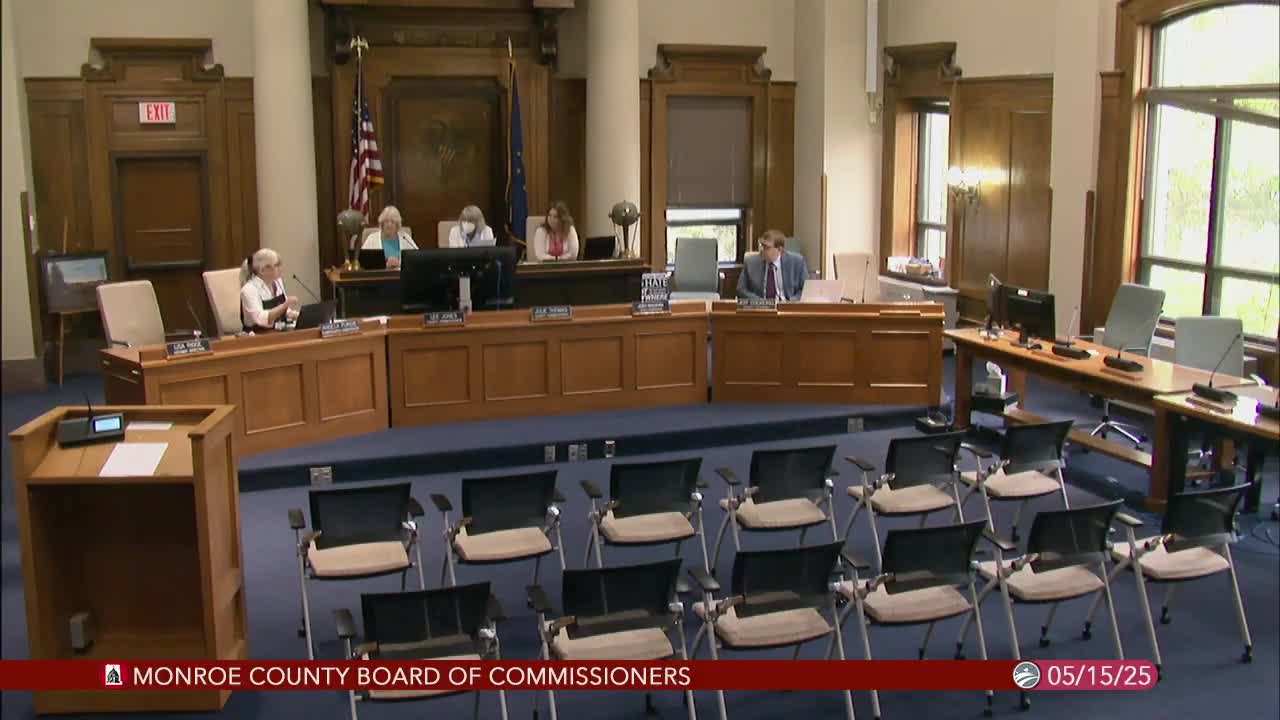 Commissioners send letter to Monroe County Election Board asking questions about contract authority