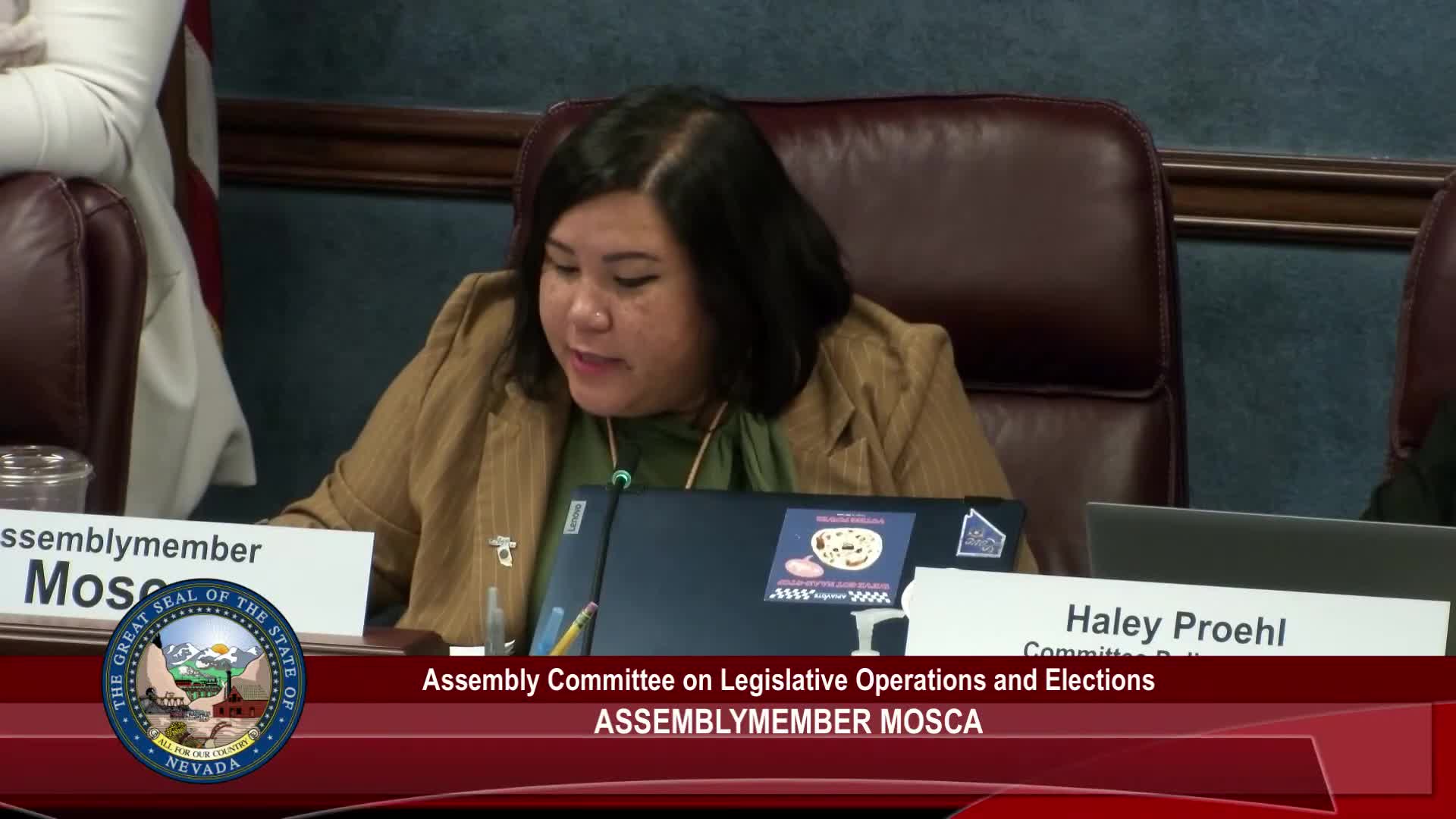 Assembly committee introduces BDR 17-1235 on legislative-member provisions