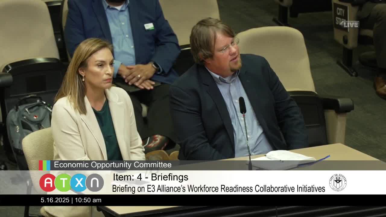 Local leaders push for sustainable manufacturing and waiving tuition for recent graduates