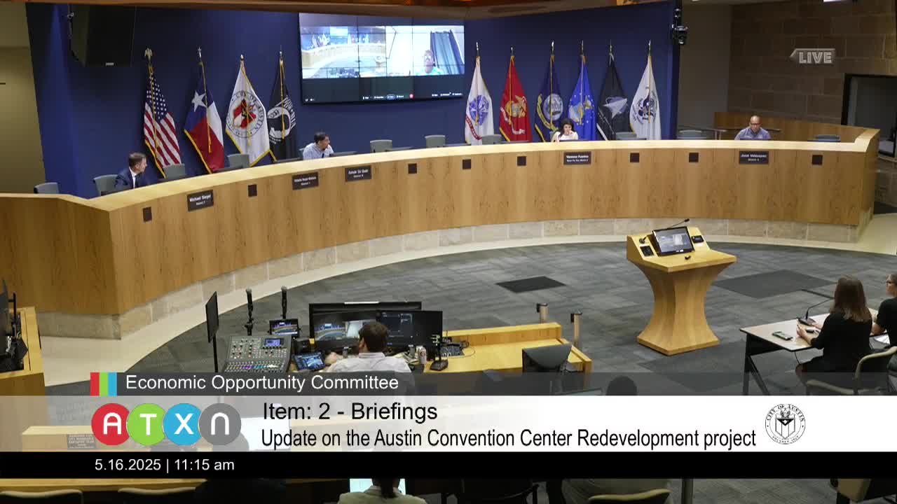 Austin launches mitigation plans for businesses near convention center during renovations