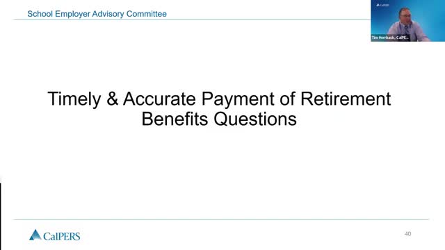 CalPERS clarifies retirement date and separation date policies for employers and members
