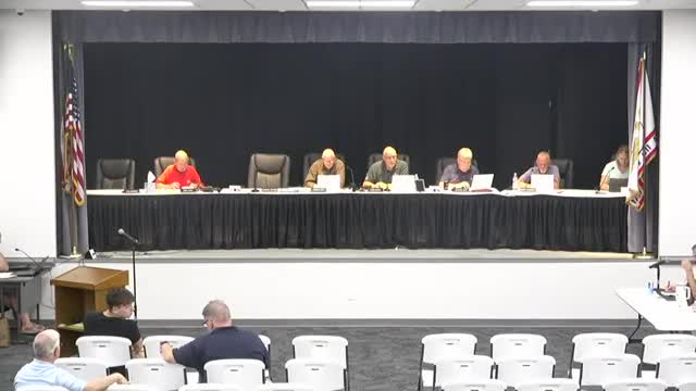 Council reviews new police support position, upcoming county dispatch transition and potential building cost overruns