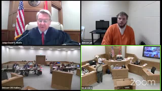 Keaton Dow arraigned for probation violation in Dixon County