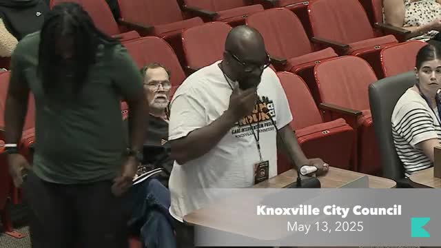 Knoxville City Council debates NICJR contract amid community voices concerns