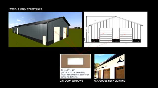 Port Washington approves design plan with added windows and two-tone exterior finish