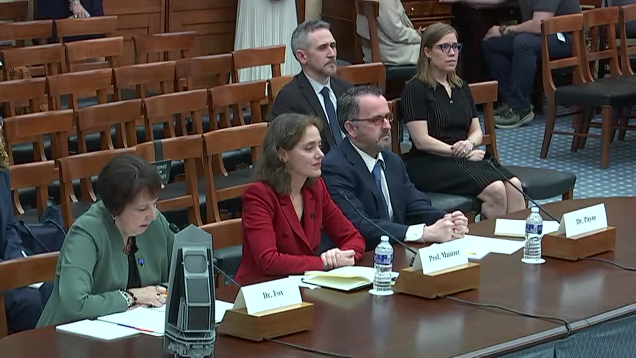 Dr. Fox presents NASA's role in planetary defense at congressional hearing