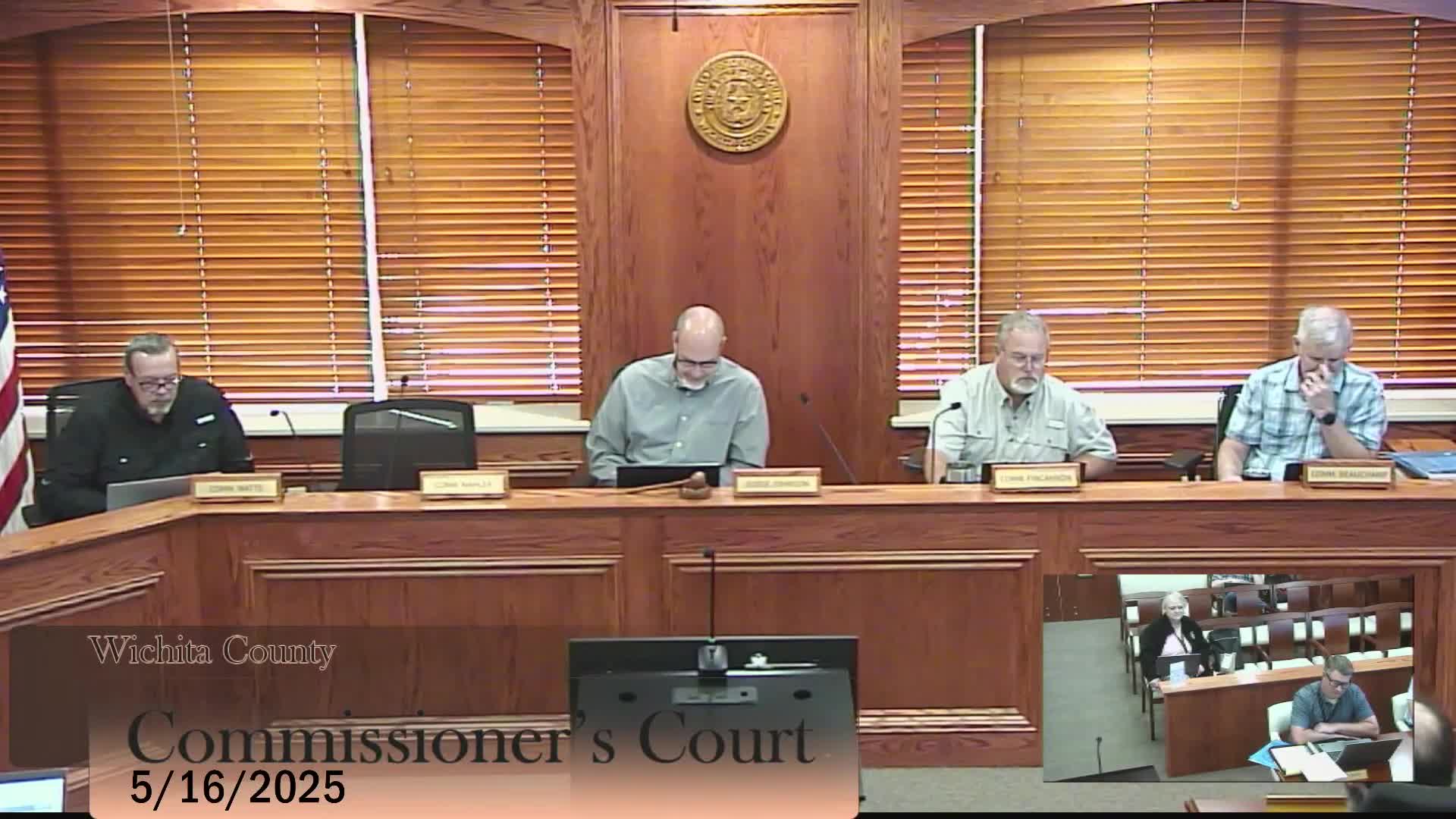 Commissioners question ARPA-funded Wichita Valley water project timeline and expenses