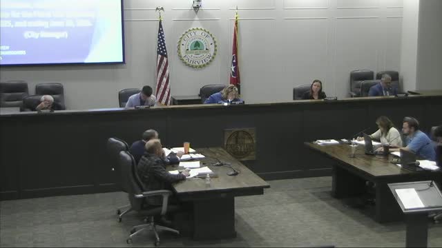 Fairview board advances fiscal 2025–26 budget; parks funding, staffing and AI tool draw debate