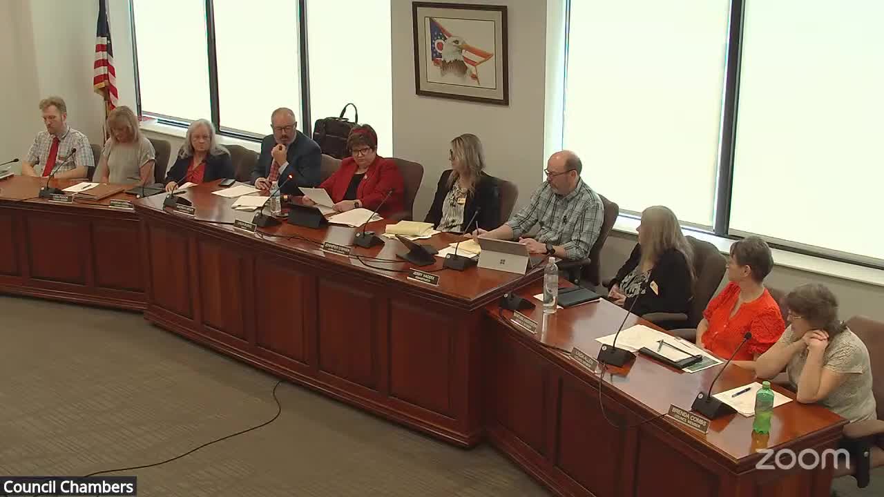 Warren County Council honors departing member and appreciates local law enforcement