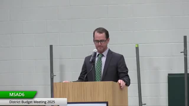 Superintendent: enrollment decline, staffing adjustments and rising health‑insurance costs drive budget choices