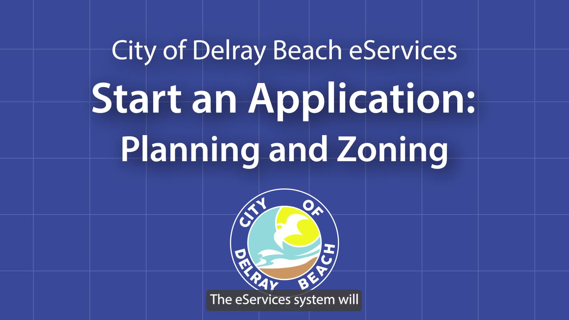 City launches new e-services system for planning and zoning permit applications