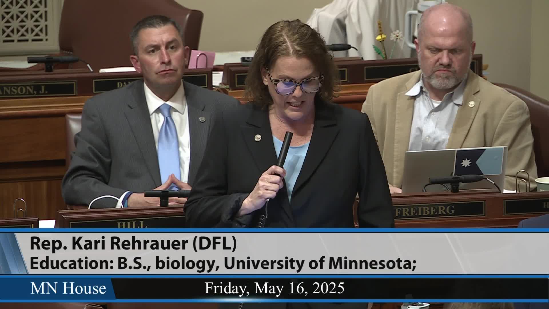 Representative advocates for inflation-indexed education funding and support for school workers