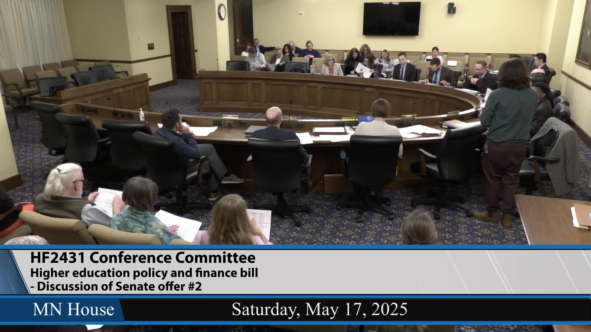 Senators Duckworth and Fonte discuss school funding and amendments in Minnesota