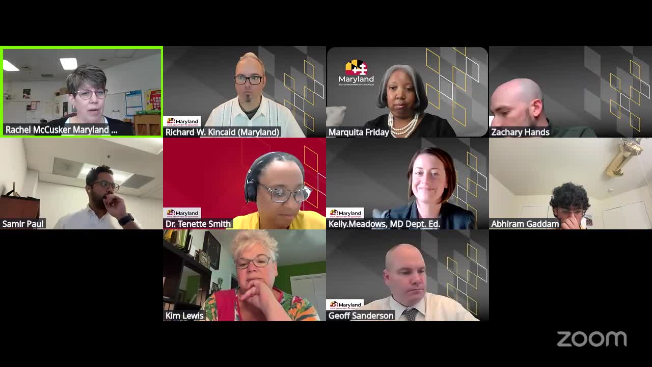 Committee recommends publishing amendments to COMAR rule on substitute disqualification