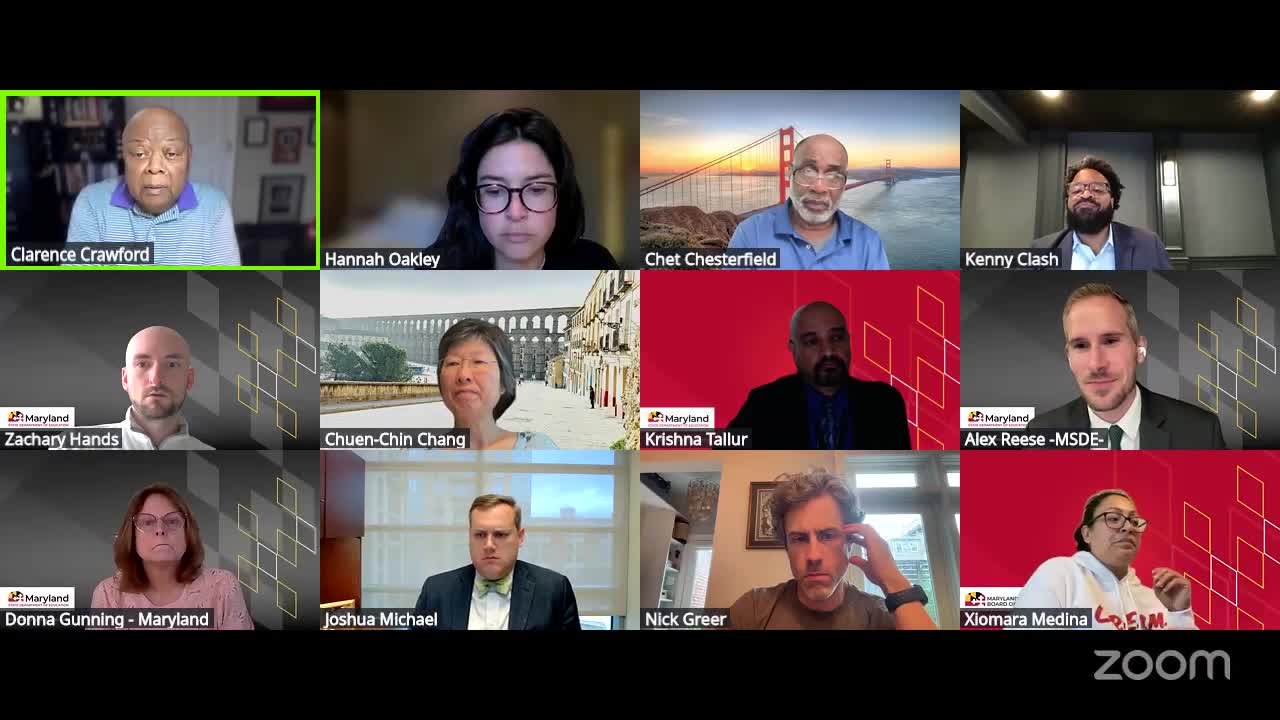 MSDE proposes strategic‑plan outcomes aligned to the Blueprint; board to review in June