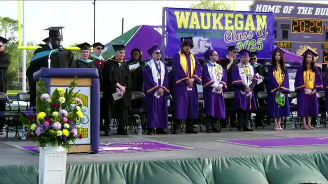 Waukegan High School celebrates graduation for class of 2025