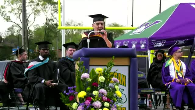 Waukegan High School celebrates graduation night for impressive class of graduates