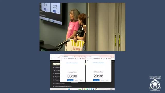 Parents unite against outside extremists at Francis Howell School Board meeting