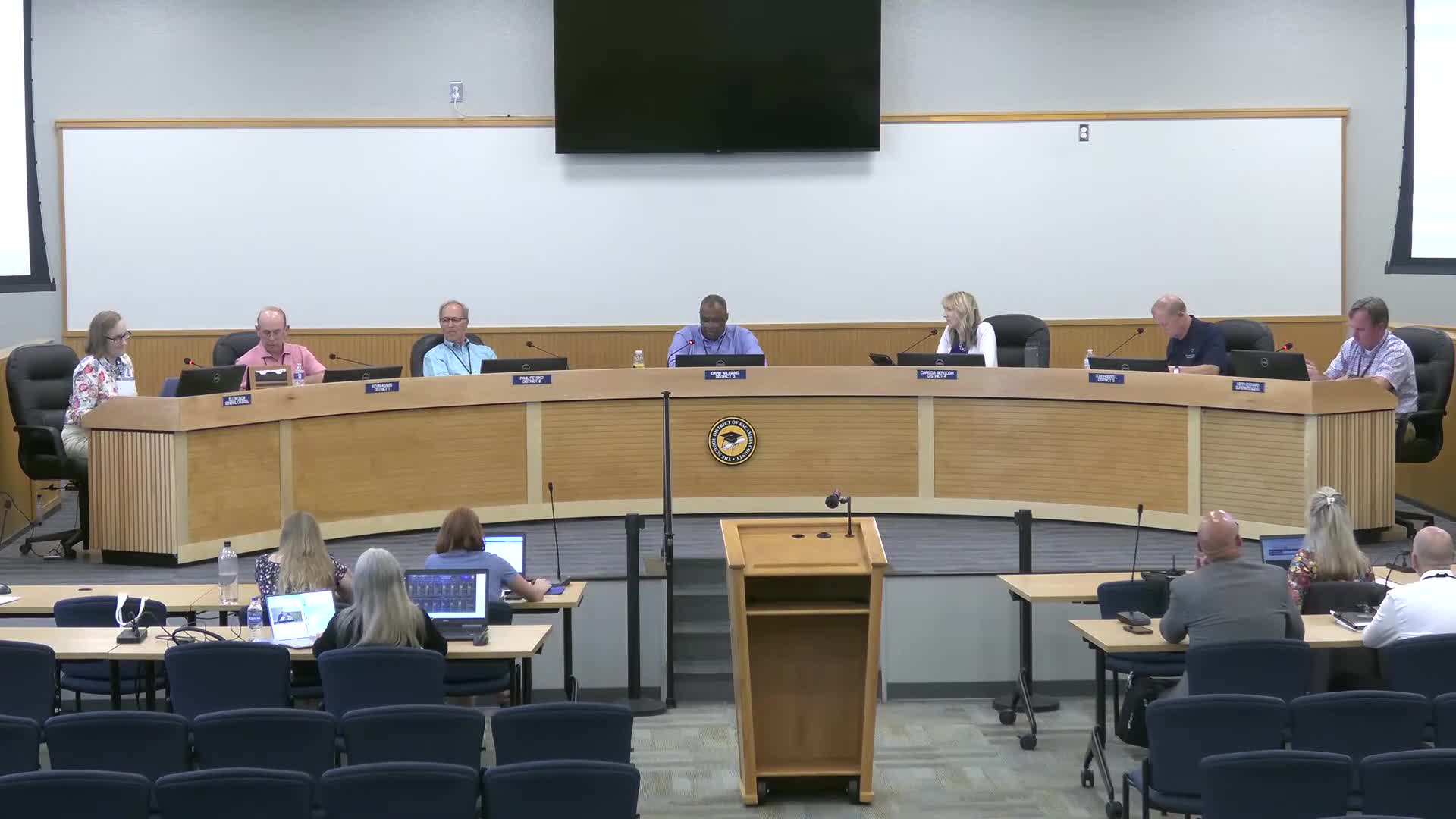 Clay County School Board reviews book compliance and community standards policy