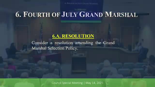 Friendswood amends Grand Marshal policy, names astronaut Butch Wilmore as July 4 grand marshal