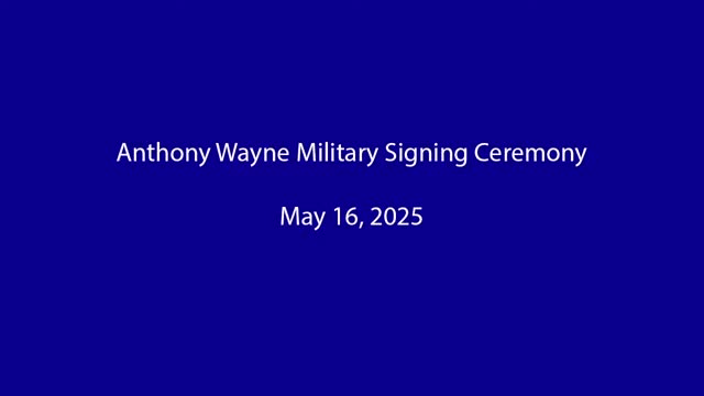 Anthony Wayne High holds first military signing ceremony as seniors commit to service