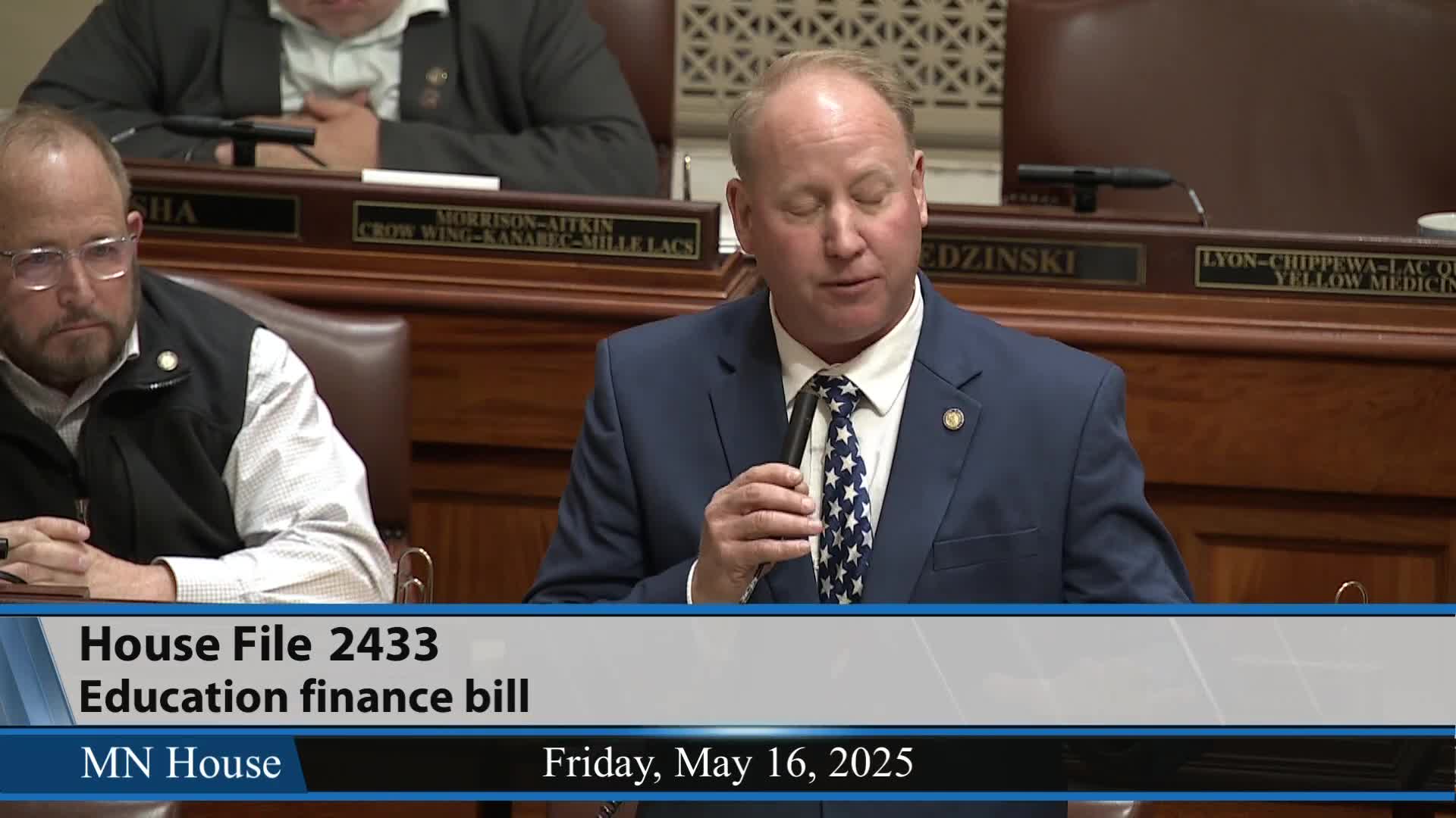 Votes at a glance: key House roll calls and outcomes from the May 16 floor session