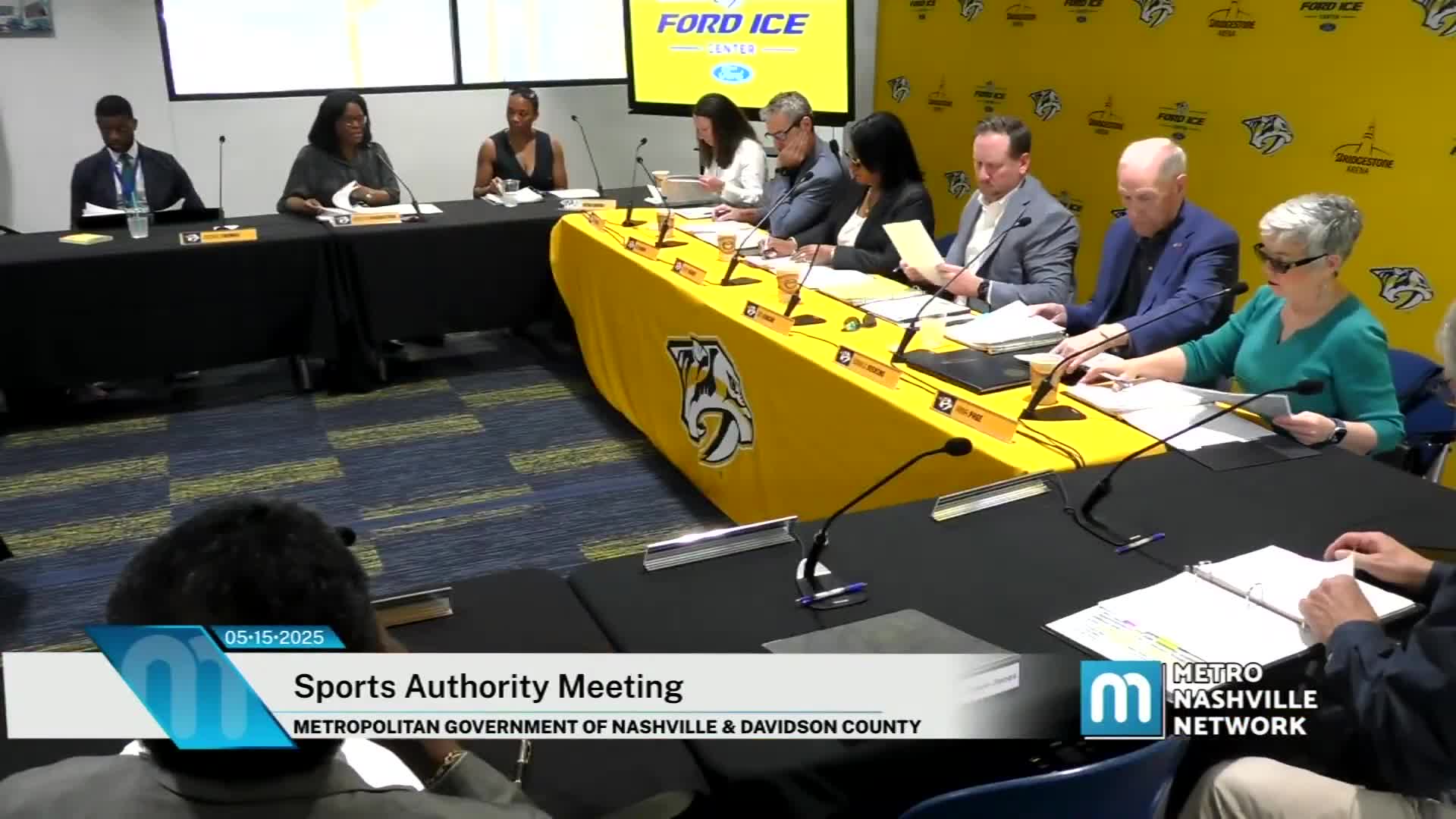 Sports Authority approves 12-month restated agreement with Nashville Downtown Partnership adding Lot E for shuttle operations