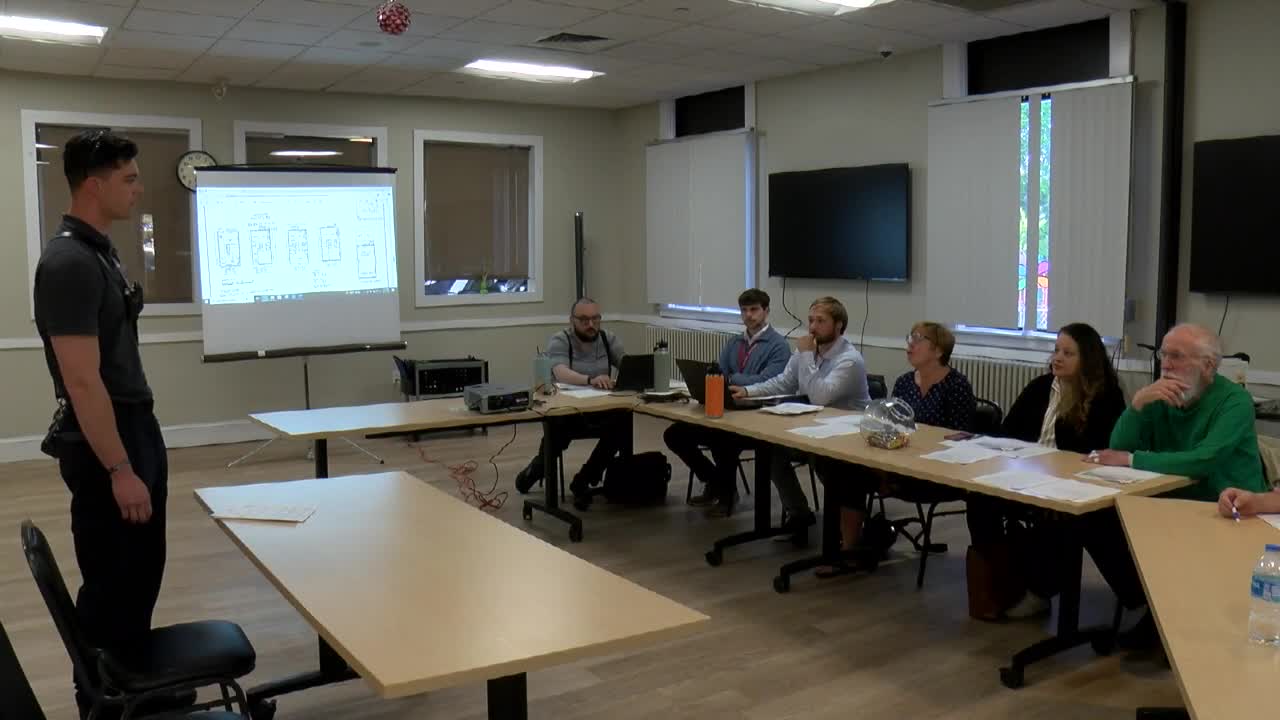 Chelsea board labels change from permeable pavers to standard pavers with added dry wells a minor modification