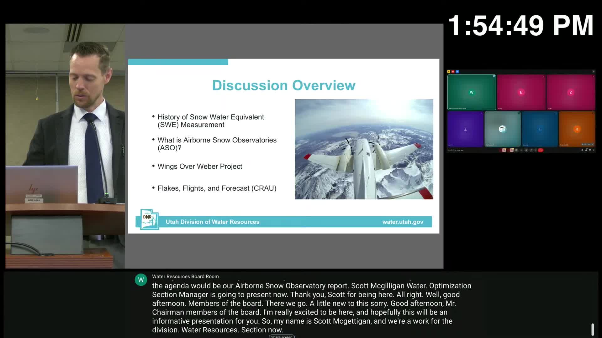 Utah launches Wings Over Weber project to enhance snowpack measurement with Airborne Snow Observatory