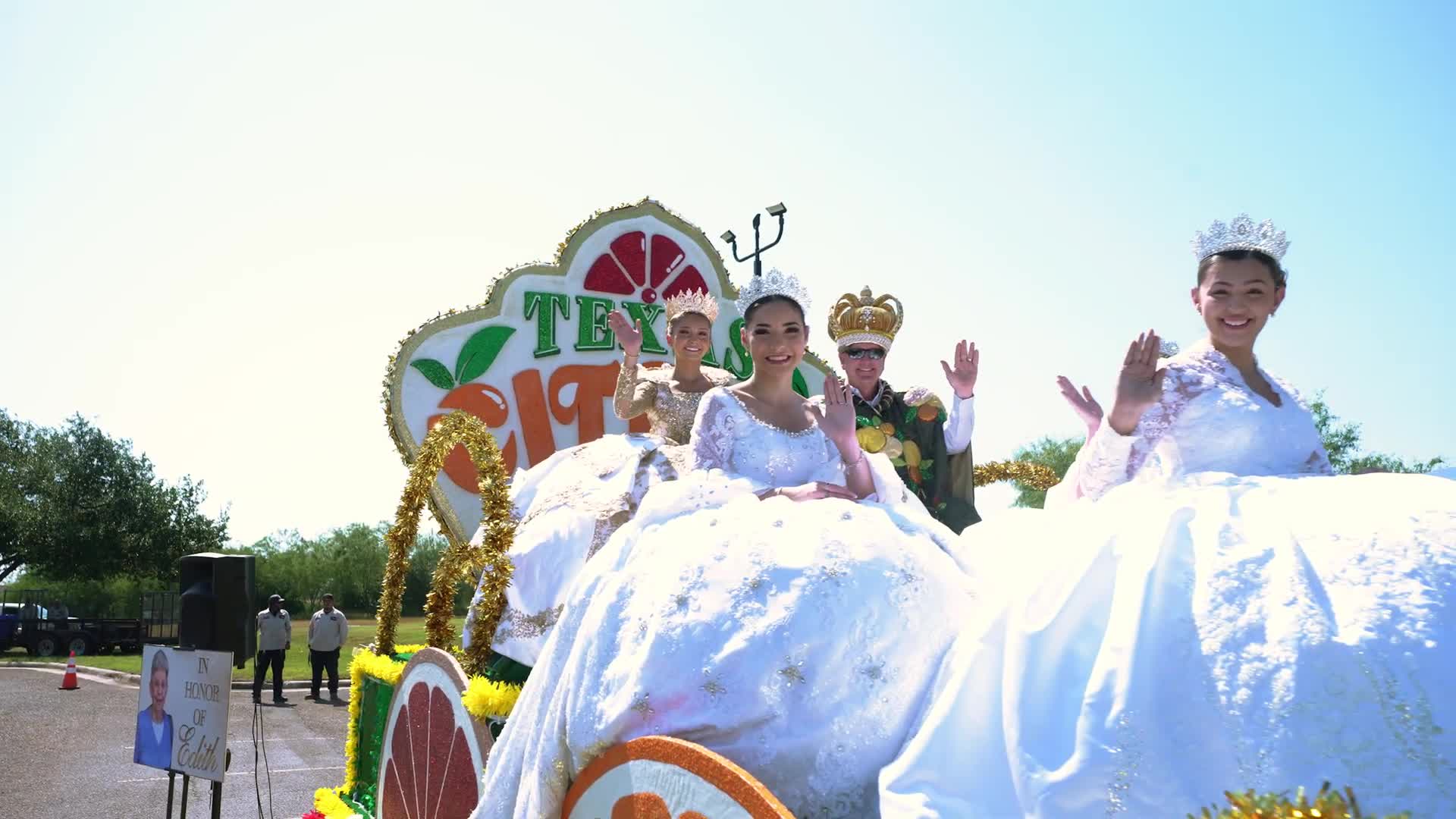 Queen Citricana unveils new float at Texas Citrus Fiesta in Mission