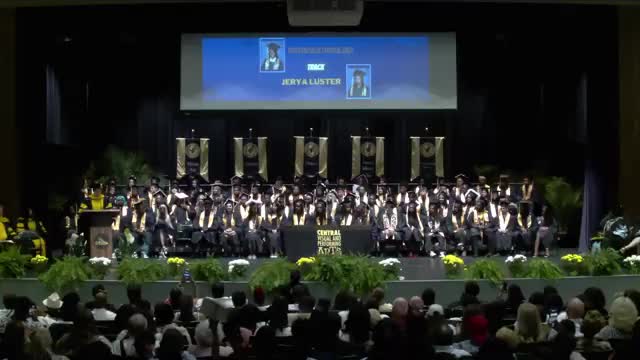 Central Visual and Performing Arts presents posthumous diploma to family of Alexandria Bell