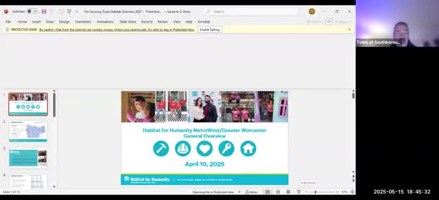 Habitat for Humanity Worcester affiliate outlines plan to expand affordable homebuilding in central Massachusetts