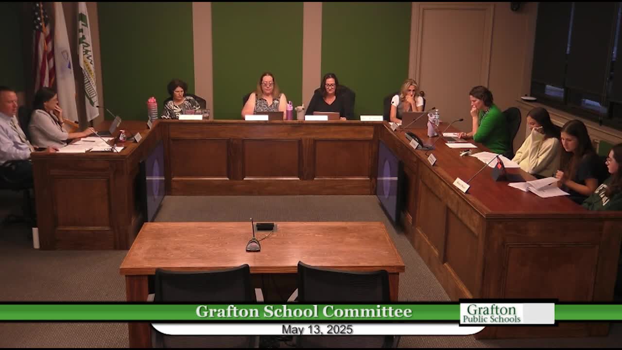 Grafton School Committee accepts 2025 superintendent evaluation, notes progress on literacy and emergency preparedness