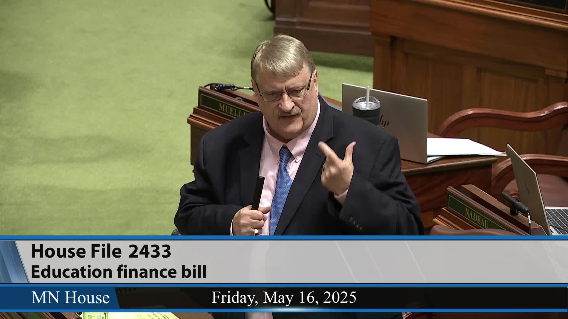 Representative Nadeau supports bill addressing funding disparities in Minnesota education