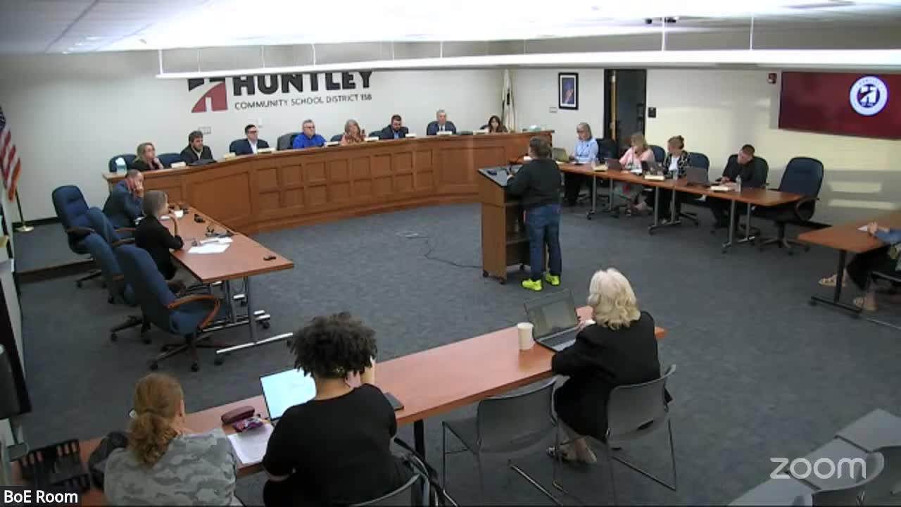 Parent alleges student was searched without nurse or parental notice; urges Huntley 158 to revise protocol