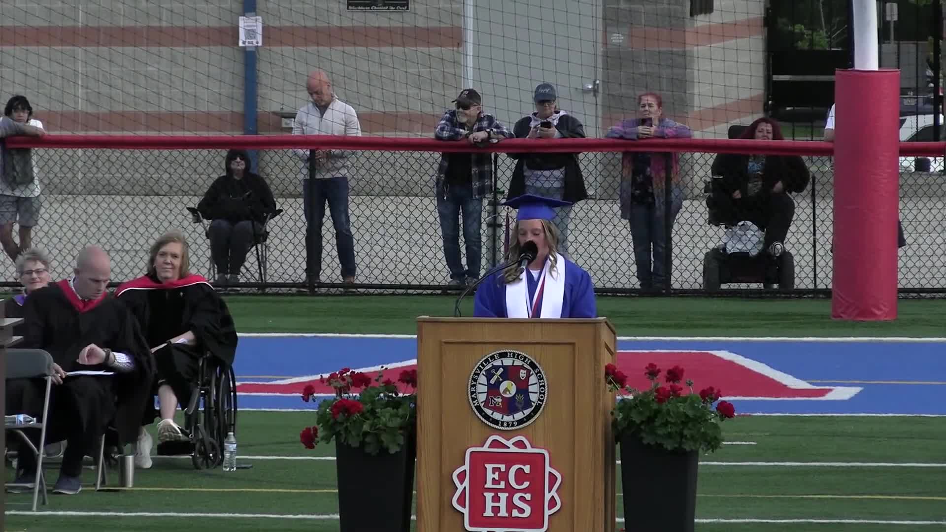 Marysville Schools celebrate graduation of class of 2025 with heartfelt speeches