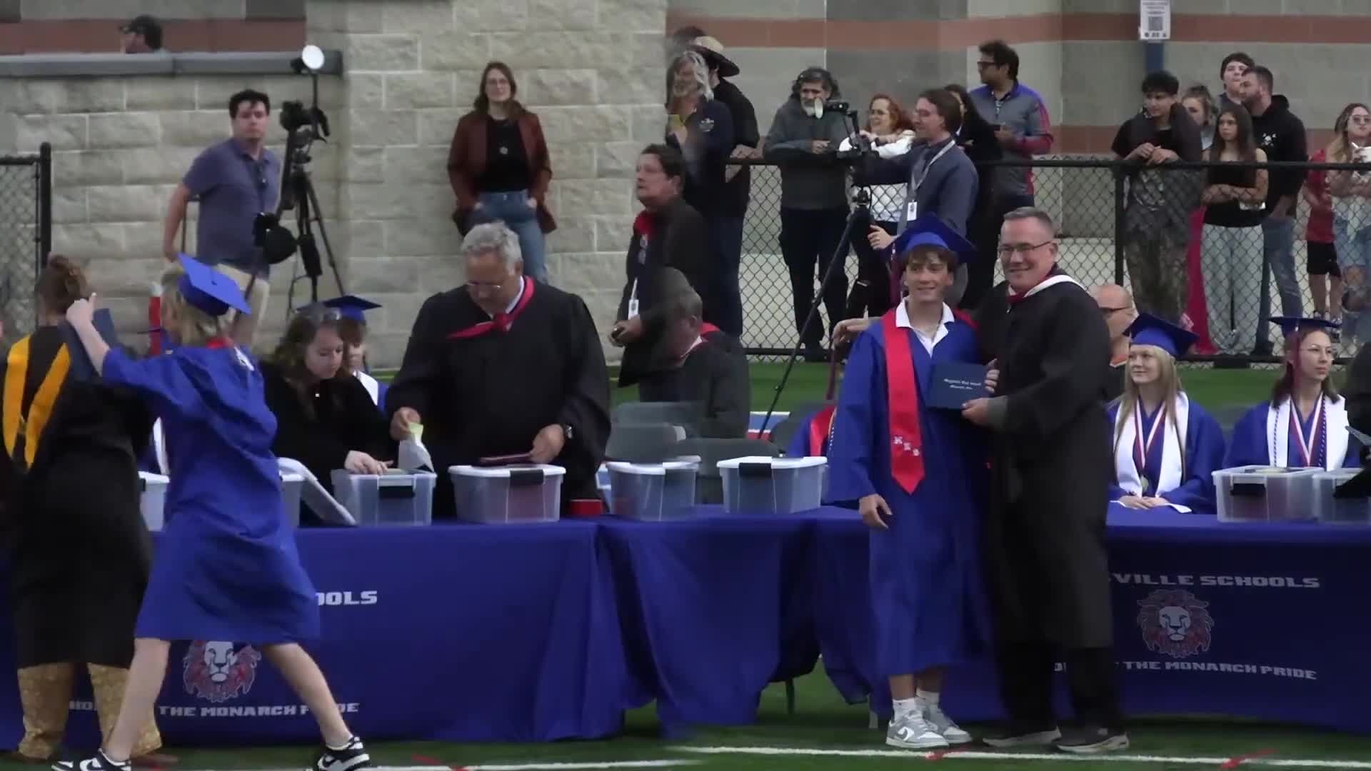 Graduation ceremony honors valedictorian Aaron McSwords and outstanding students