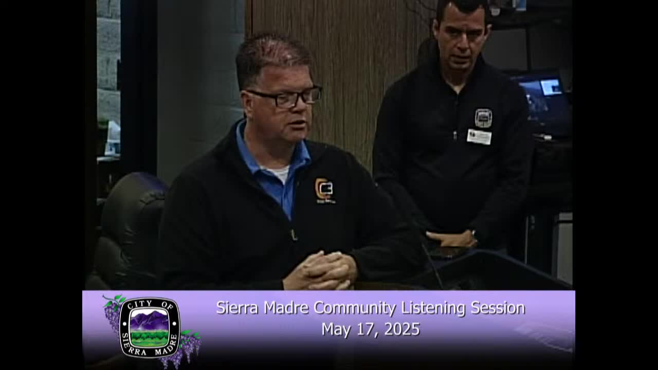 Listening session addresses fire recovery and mudslide preparedness in Southern California