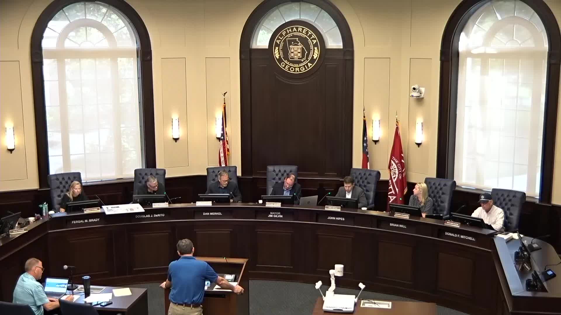 Design review board clears paint change for Jay Hodge Enterprises building, directs trim color swap to ‘mega grayish’