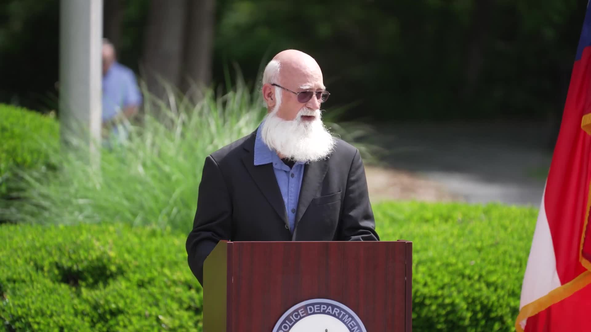 Mayor Curt Wilson honors fallen Georgia officers in solemn ceremony