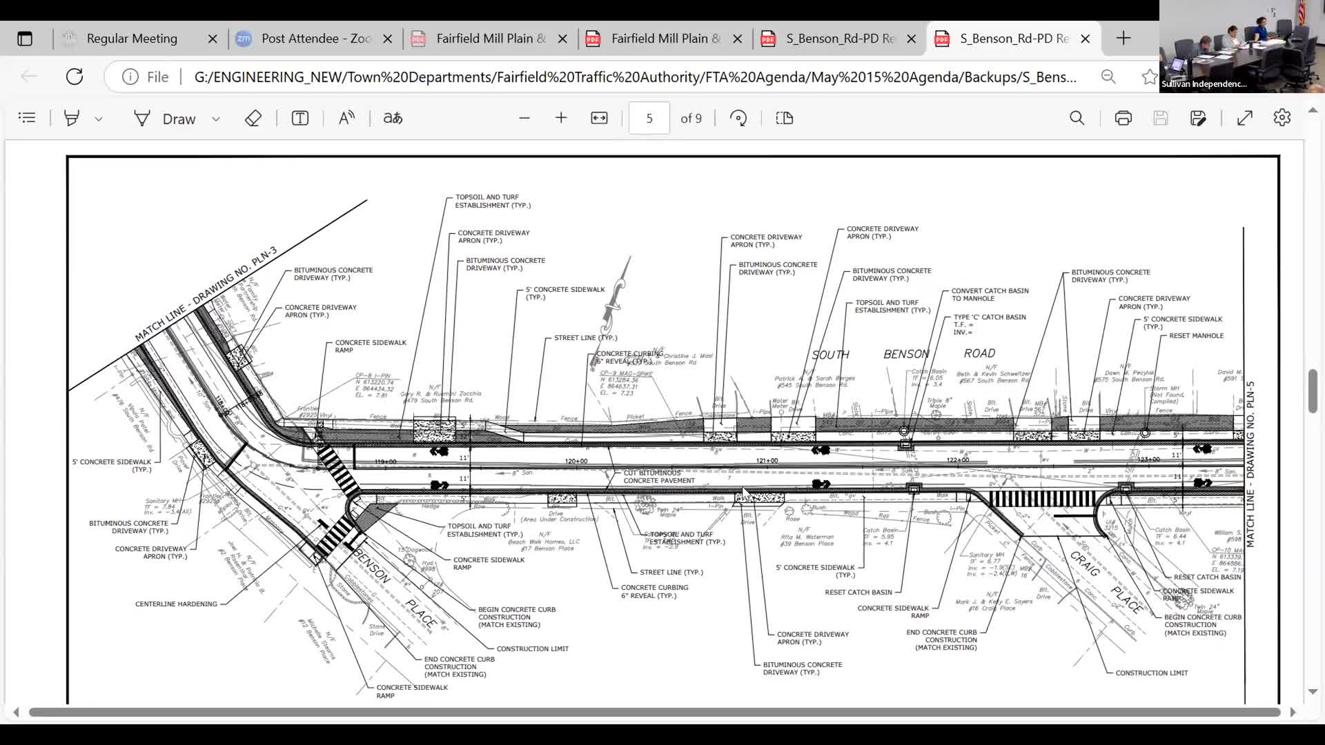 Fairfield authority approves narrowing travel lanes on Villa Avenue to add shoulder space for cyclists