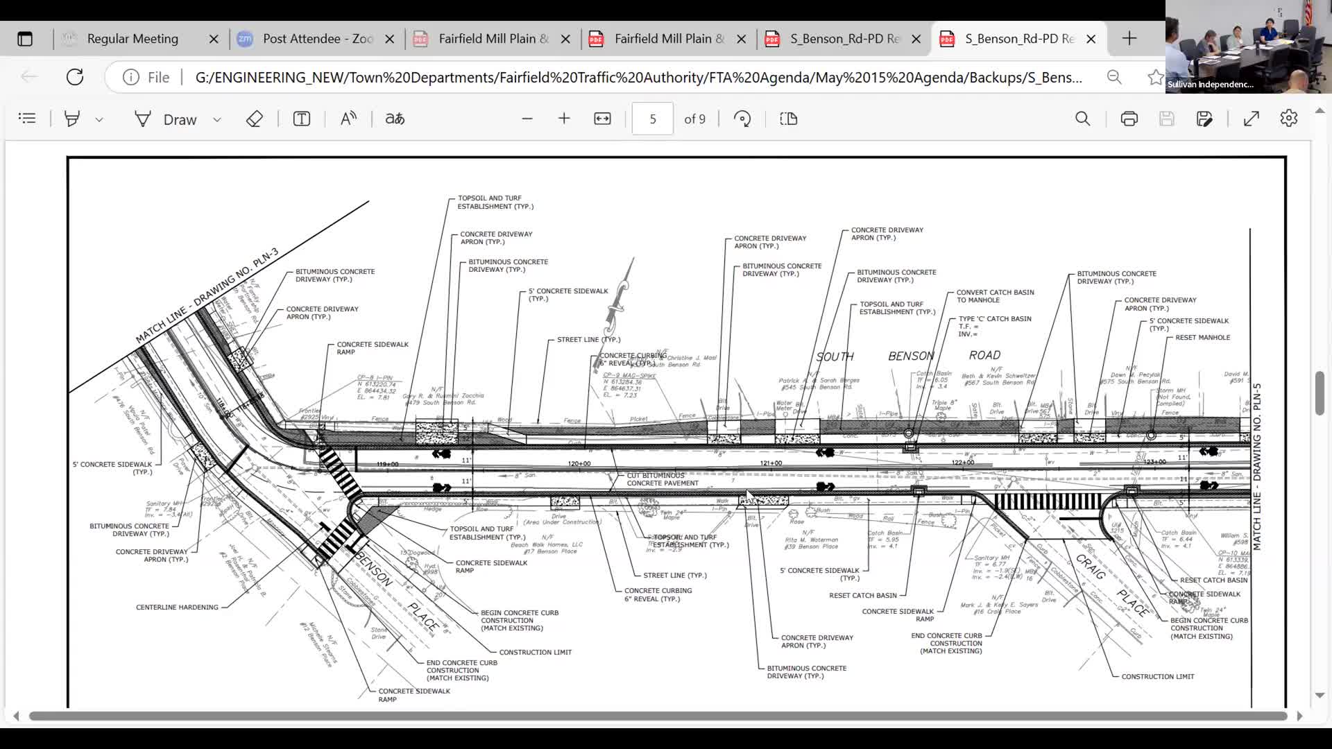 Authority approves six parallel timed parking spaces at 750 Commerce Drive; recommends two‑hour limit