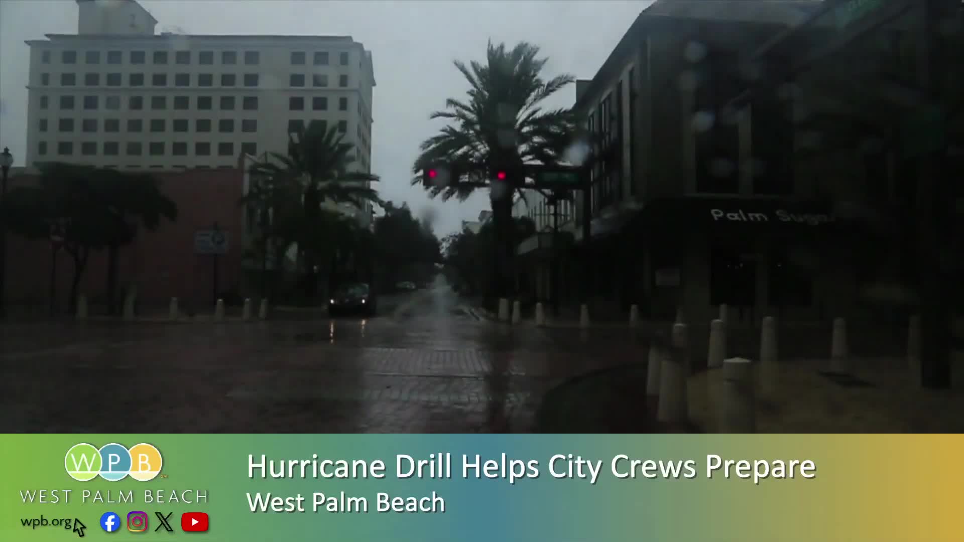 City employees conduct hurricane response drill simulating disaster recovery efforts