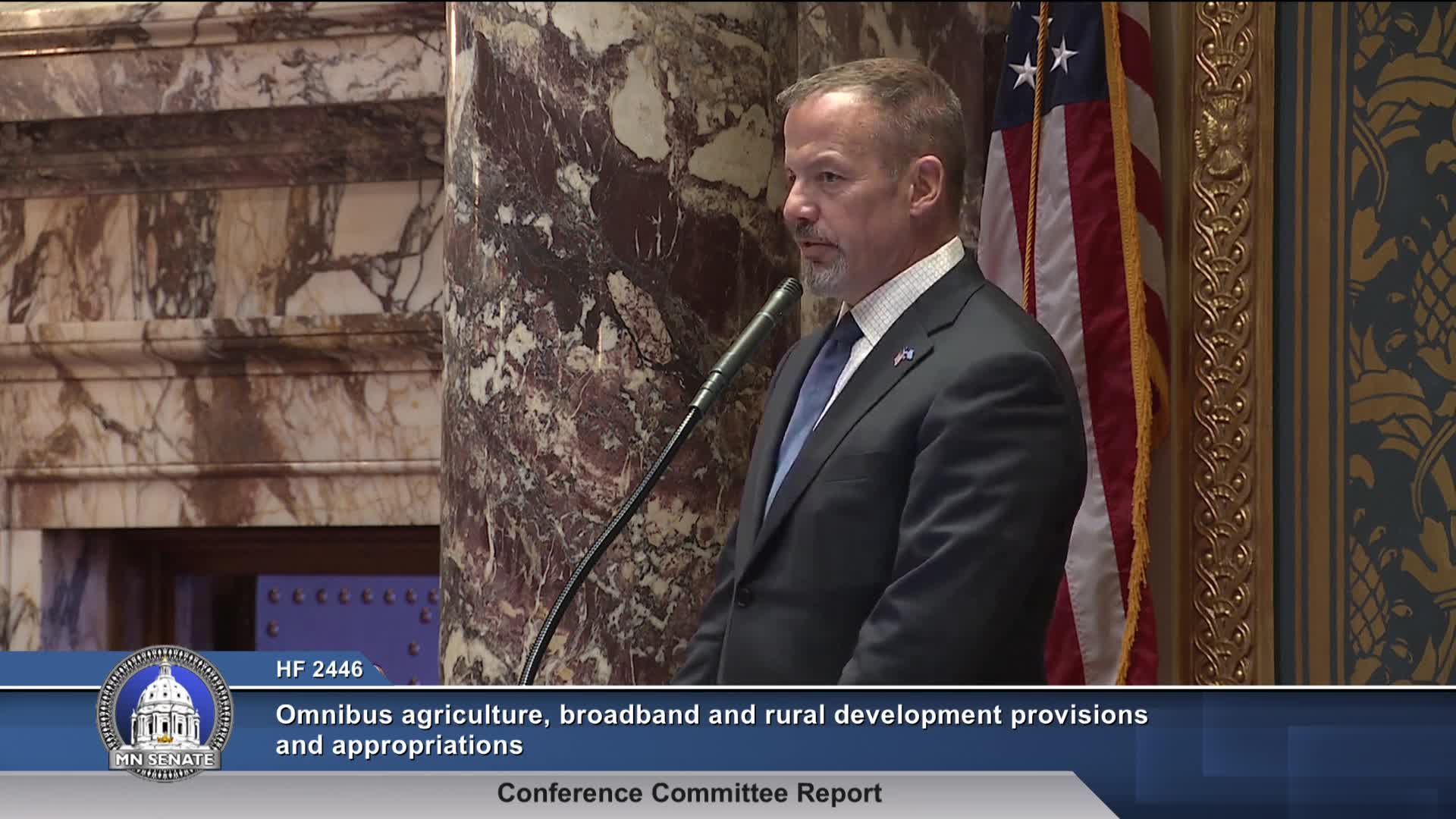 Senator Putnam praises Ag Committee's work on key farmers bill